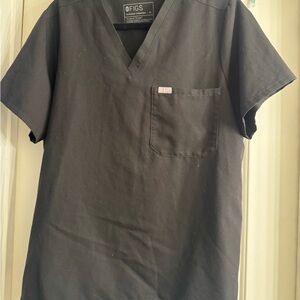 FIGS woman’s Black V-Neck